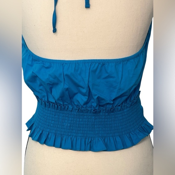 RAMY BROOK New York Women’s size Medium Charlie Halter Top in Color Lake new - Picture 8 of 14